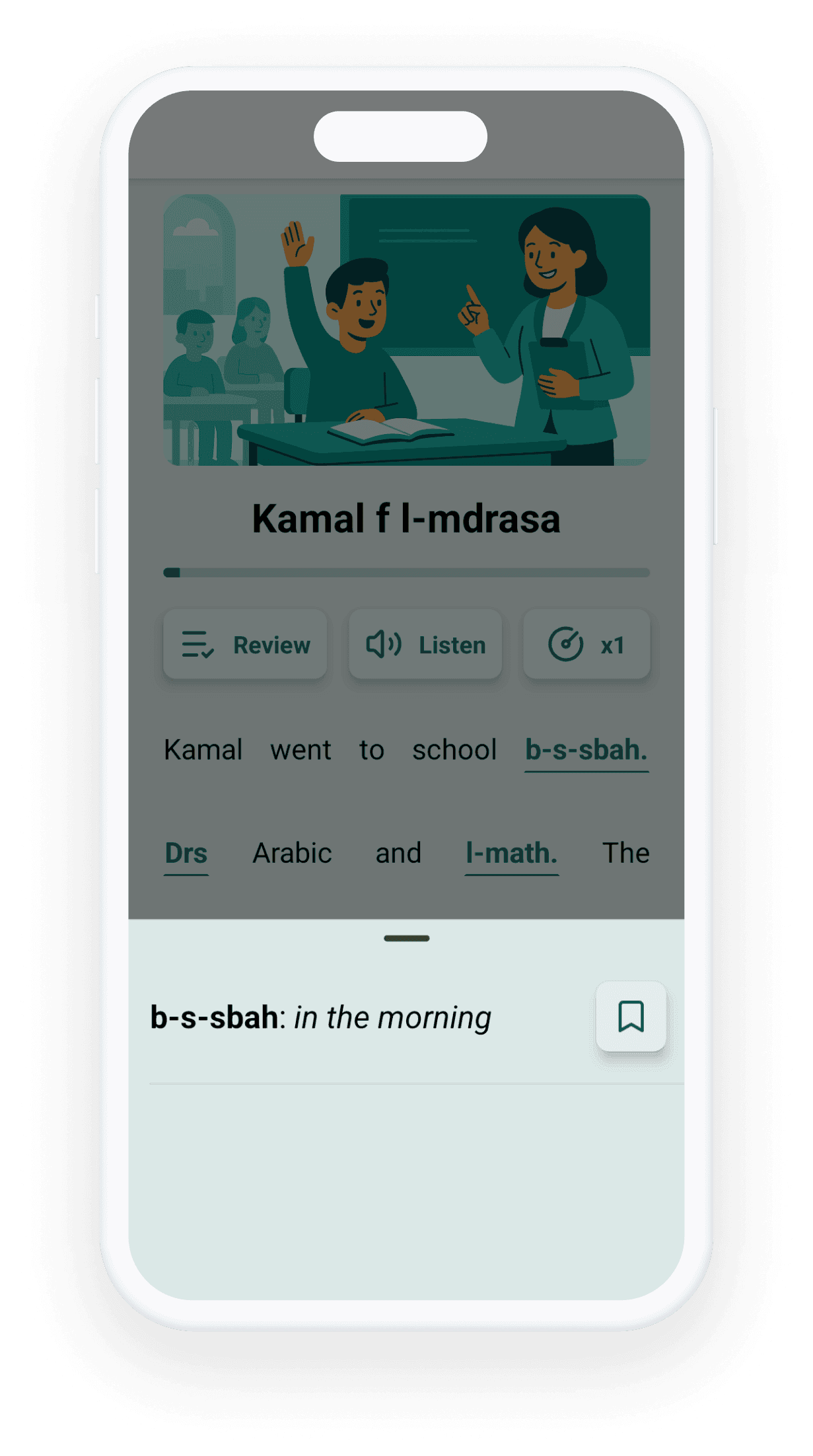 DarijApp - Learn through real Moroccan life